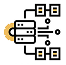 AI-enabled infrastructure icon