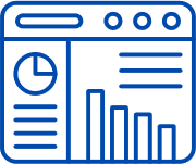 Visualize and track performance icon