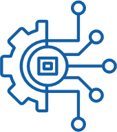 AI automation with rules engine icon