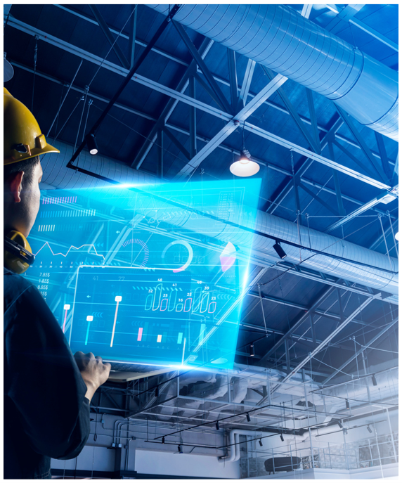 Remote monitoring IoT application illustration